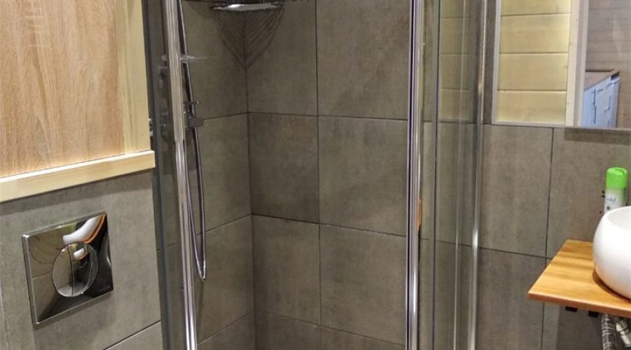 Дома с видом на лес гостиная со спальней