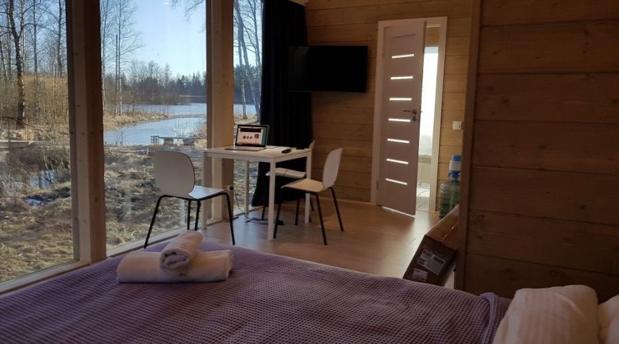 Дома на берегу Вуоксы