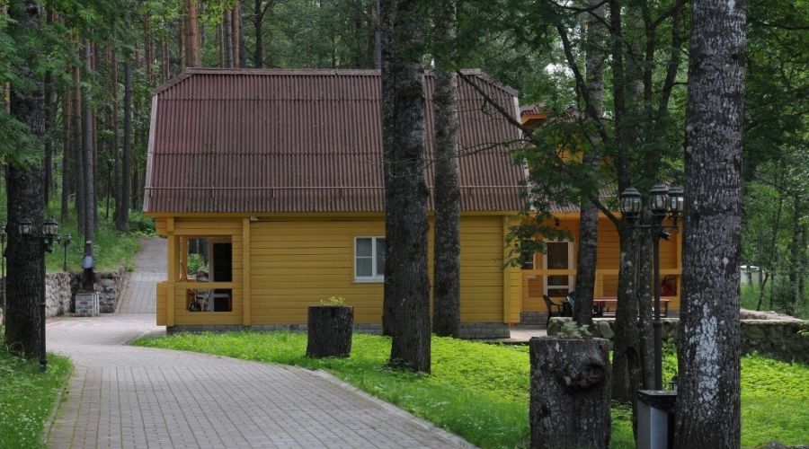 Малый коттедж с сауной (2-х этажный)