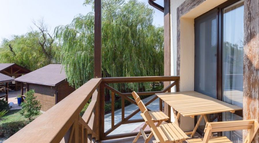 Делюкс 2-местный (2 доп. места, Бетон)