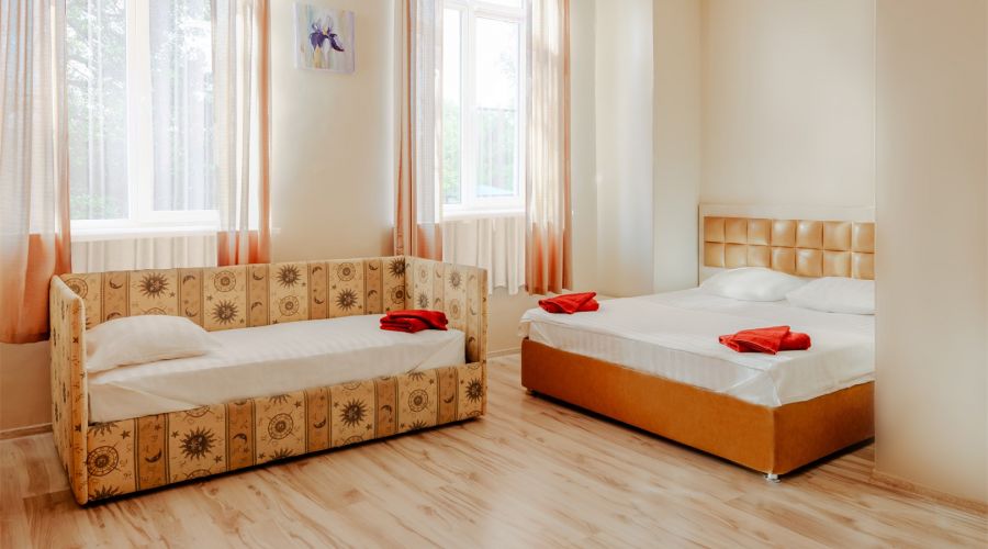 Номер трехместный (корпус "Ледокол", 1 этаж)