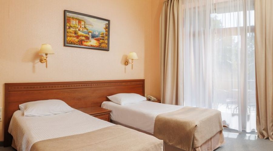 Комфорт 2-местный 1-комнатный 1 категории (1 этаж, П1К2м1к1)