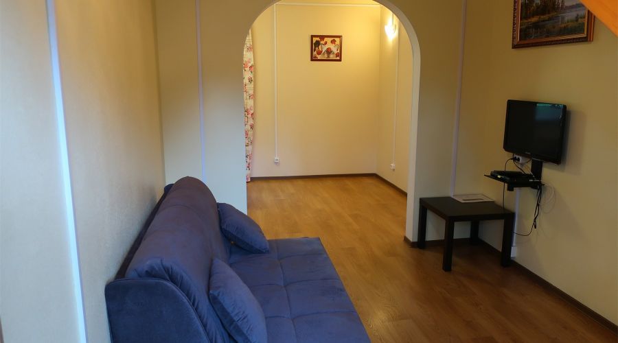 Коттедж с одной спальней, на 5 человек.