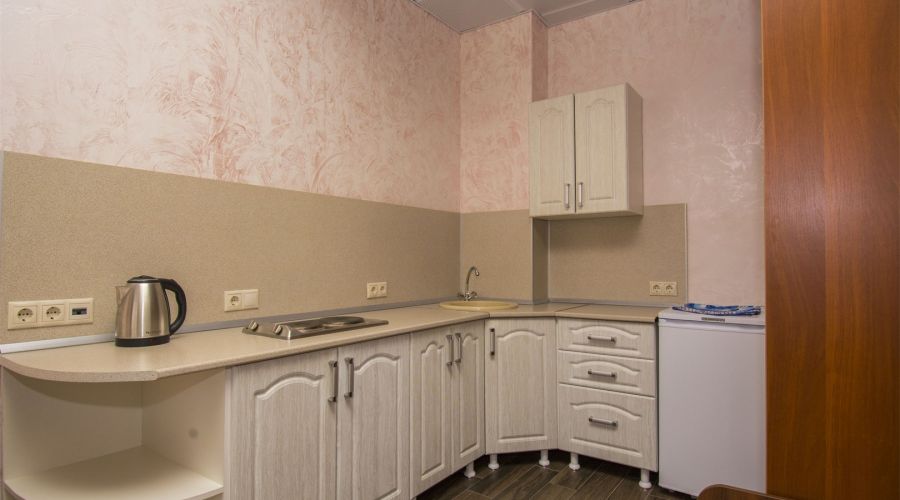 Студия 3-местная с балконом и кухней