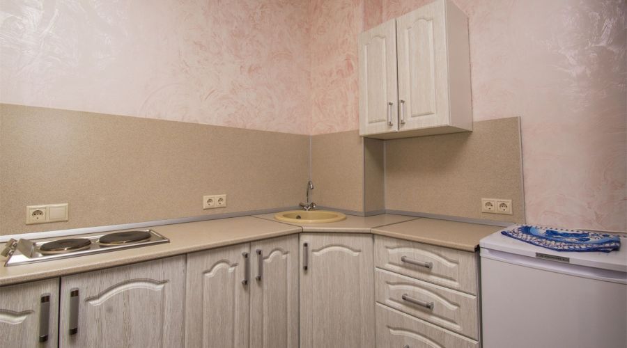 Студия 3-местная с балконом и кухней