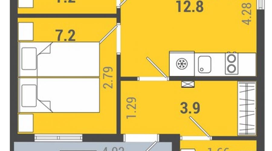 Коттедж "Семья" 4+2