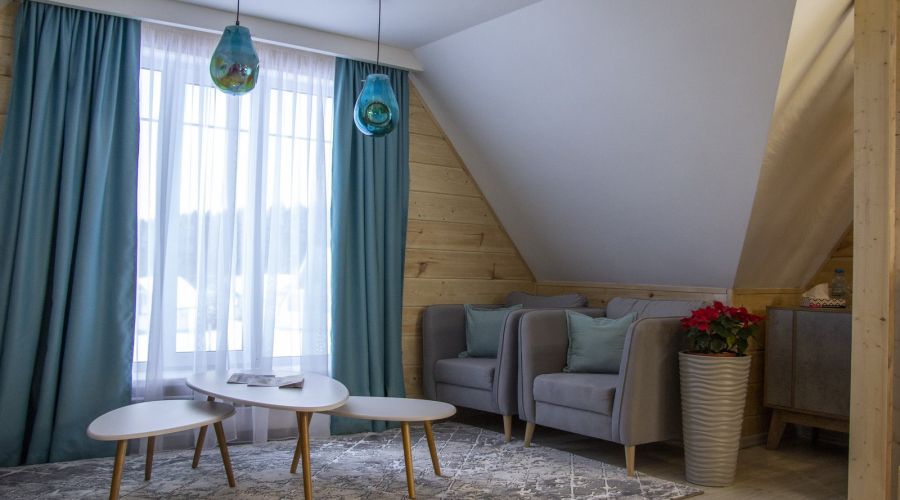 Двухуровневый номер в коттедже "Адмирал"