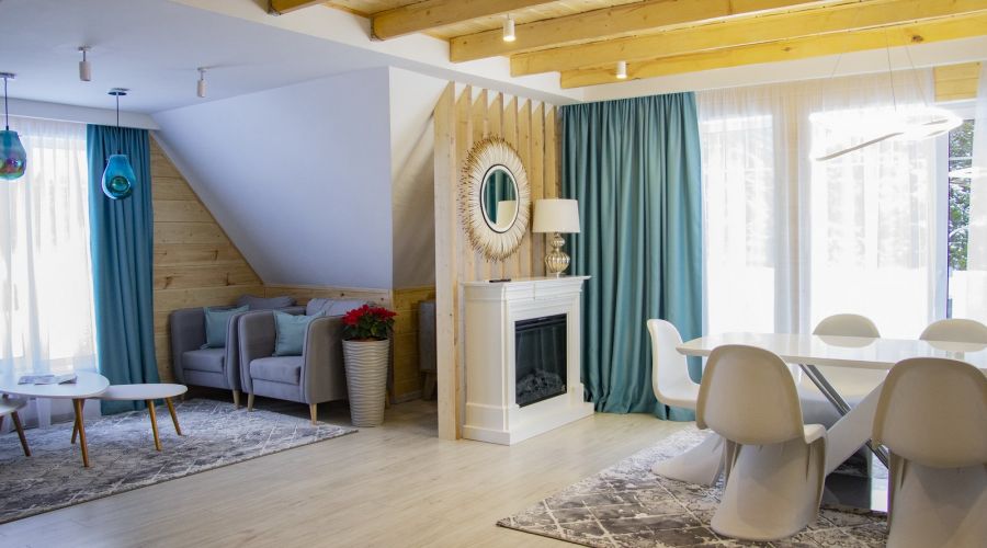 Двухуровневый номер в коттедже "Адмирал"