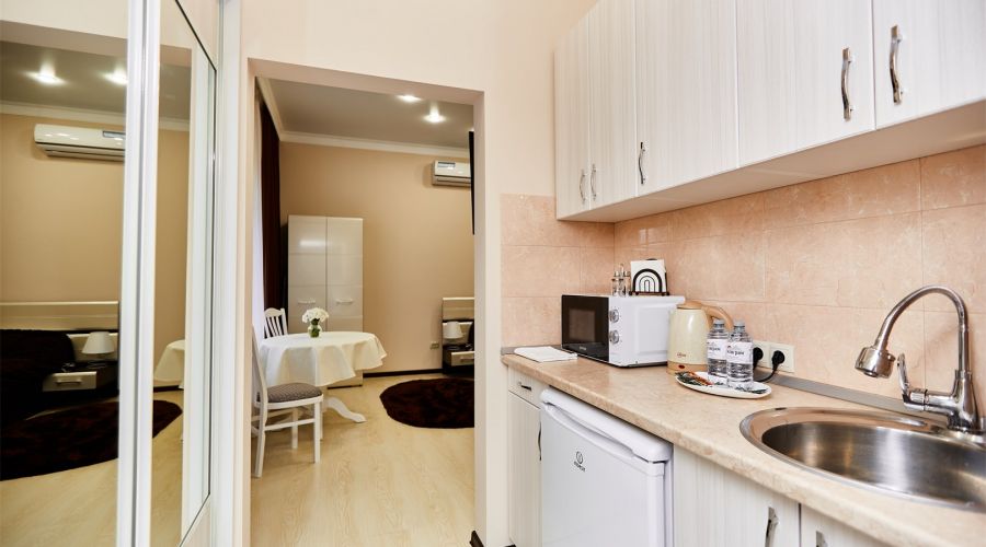 Люкс однокомнатный  (кровать +диван)