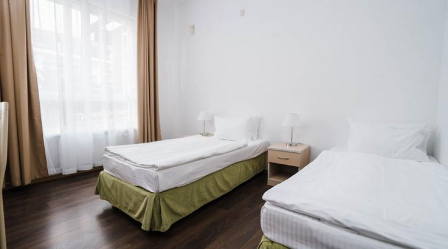 Апартаменты 2-местный (с одной спальней и террасой)