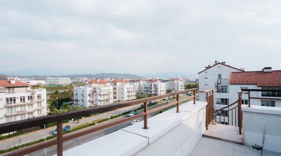 Апартаменты 2-местный (с одной спальней и террасой)