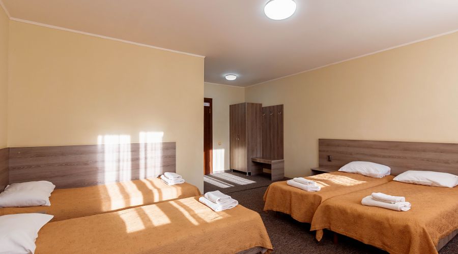 Стандартный 4-местный 2-комнатный без балкона