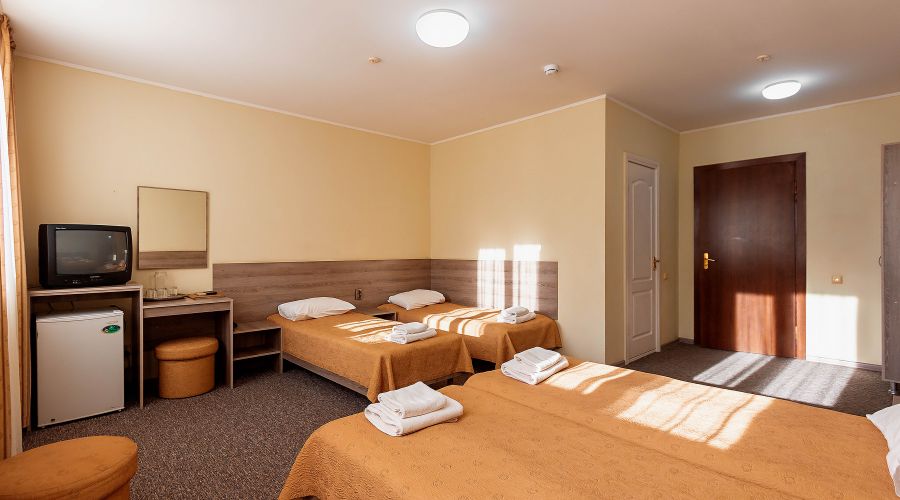 Стандартный 4-местный 2-комнатный без балкона