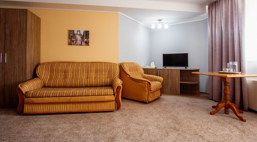 Студия 2-местный 1-комнатный