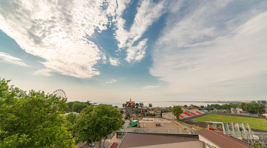 Стандартный 2-местный, вид на море (2 отдельные кровати)