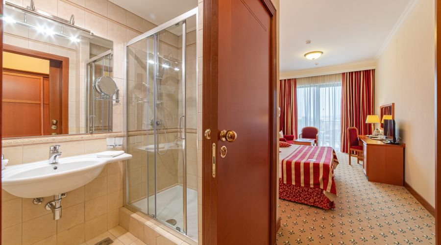 Стандартный 2-местный, вид на город (2спальная кровать)