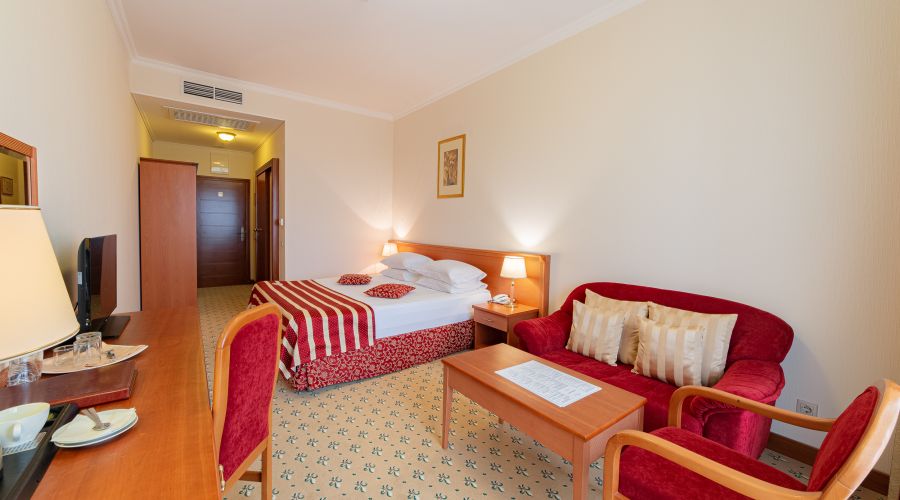 Стандартный 2-местный, вид на город (2спальная кровать)