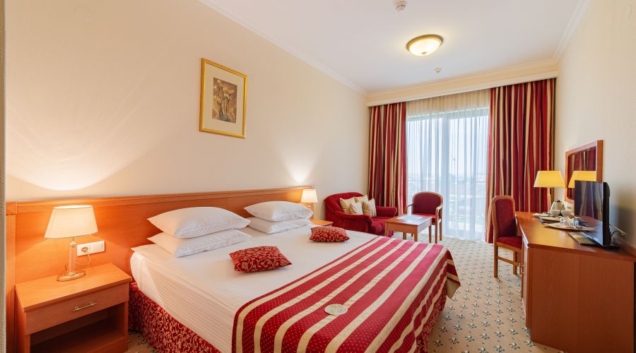 Стандартный 2-местный, вид на город (2спальная кровать)