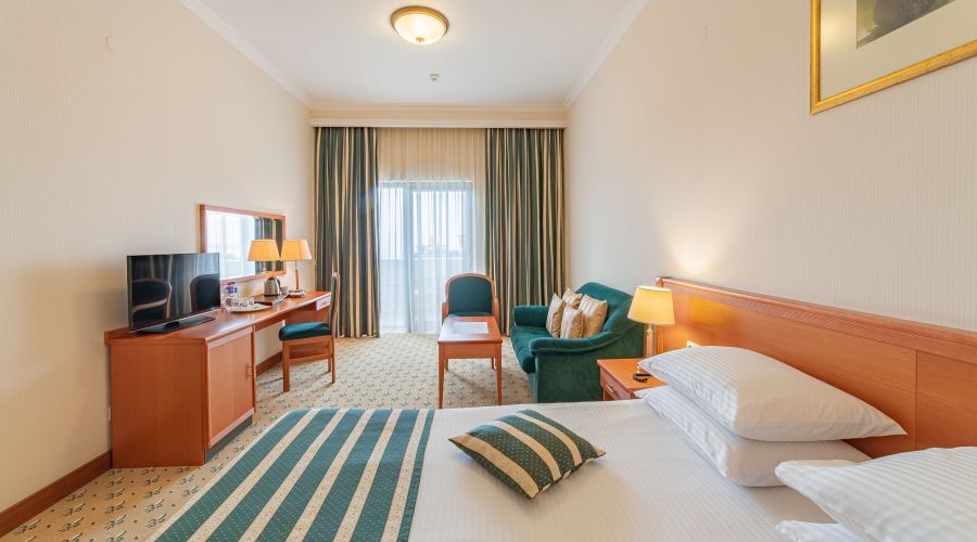 Стандартный 2-местный, вид на море (2спальная кровать)