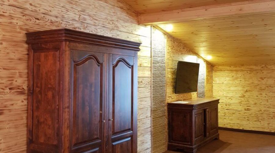 Сьют 2-местный 1 комнатный мансардный в коттеджах NEW