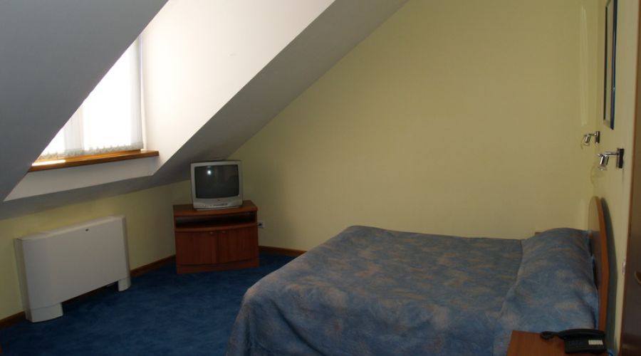 Стандарт+ 2-местный 1-комнатный  в Коттедже с французской кроватью, мансардный  без балкона