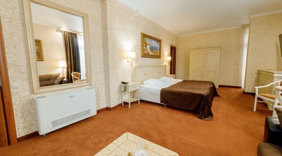 Люкс 2-местный 1-комнатный в Коттедже с французской кроватью