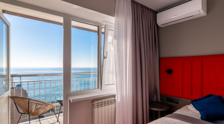 Стандарт 2 местный  DBL  с видом на море