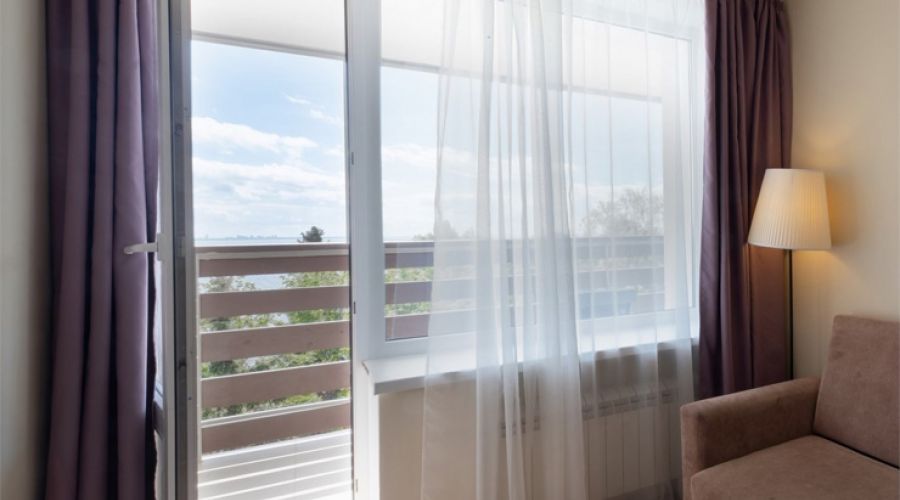 Студия 2-комнатная вид на залив