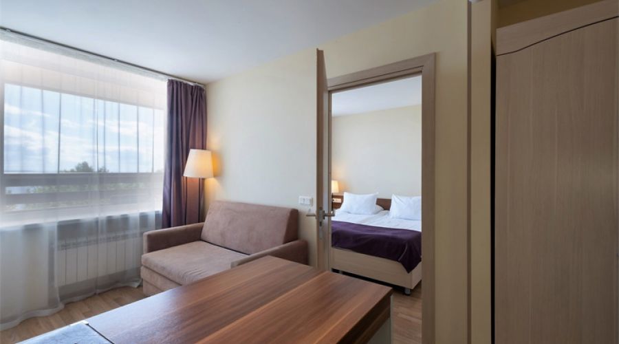 Студия 2-комнатная вид на залив