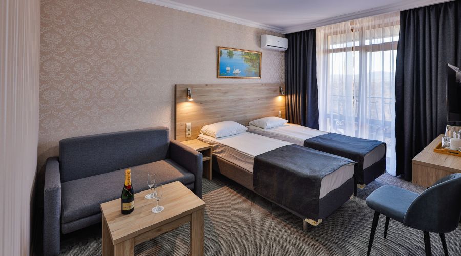 Семейный 2-местный с балконом