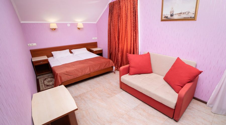 Семейный 4-местный 2-комнатный