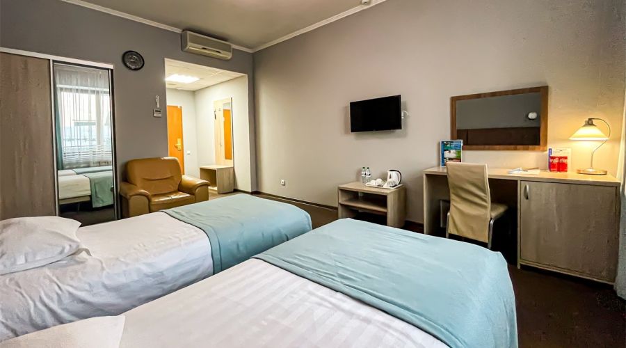 1 категория 2-местный 1 категории с раздельными кроватями