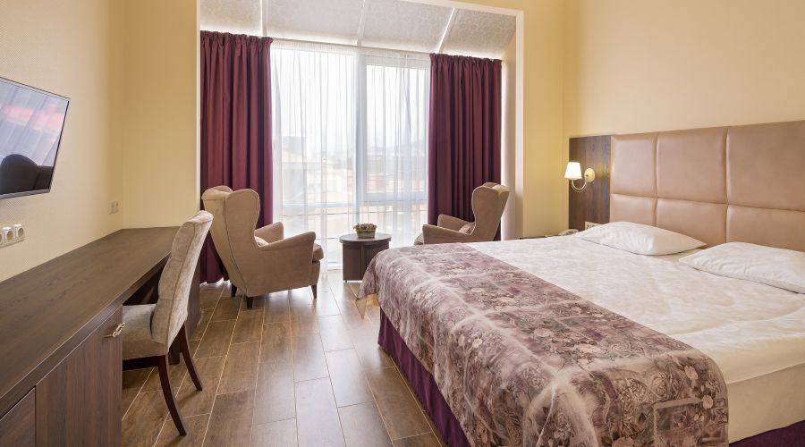 Стандарт 2-местный 1категории с боковым видом без балкона