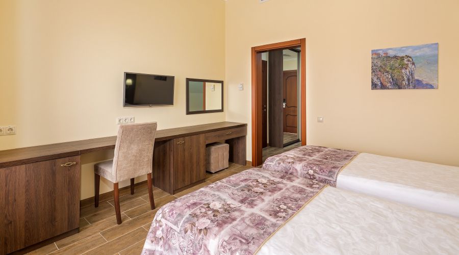 Стандарт 2-местный 1категории с боковым видом без балкона