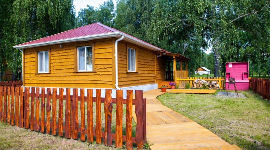 Дом Лесной дом "Очарование леса"