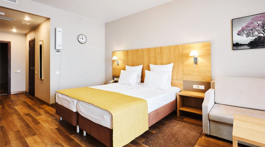 Студия 2-местная улучшенная с видом на реку