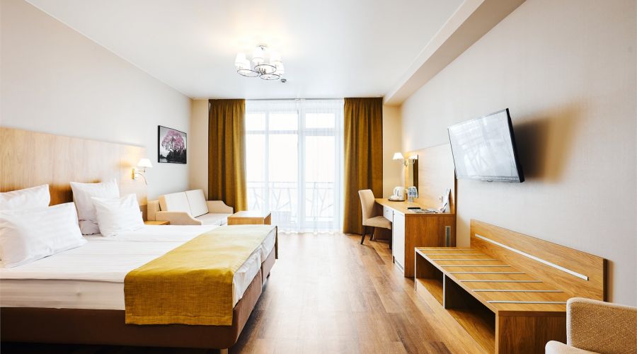 Студия 2-местная улучшенная с видом на реку