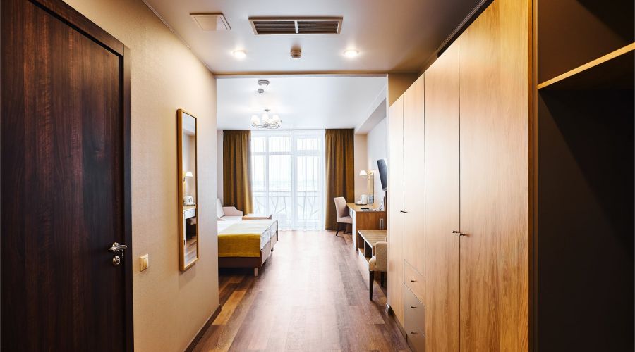 Студия 2-местная улучшенная с видом на реку