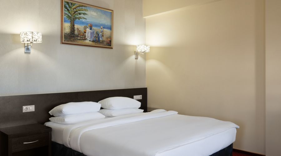 Полулюкс 2-местный 1-комнатный с балконом и видом на море