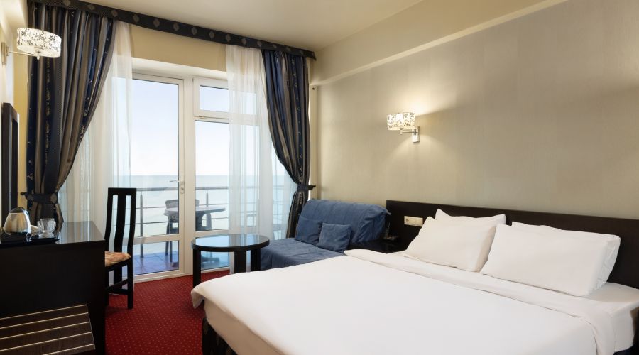 Делюкс 2-местный DBL/TWIN с балконом и видом на море