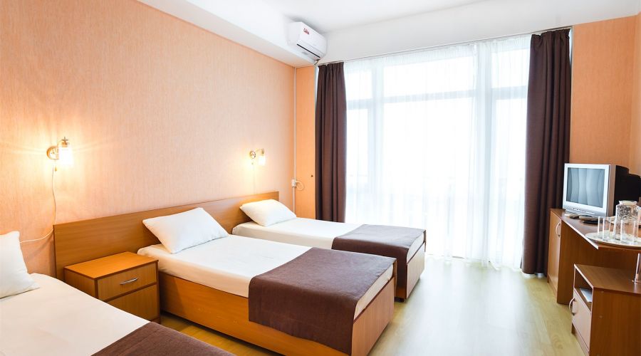 Комфорт 3-местный Triple без доп места с видом на море