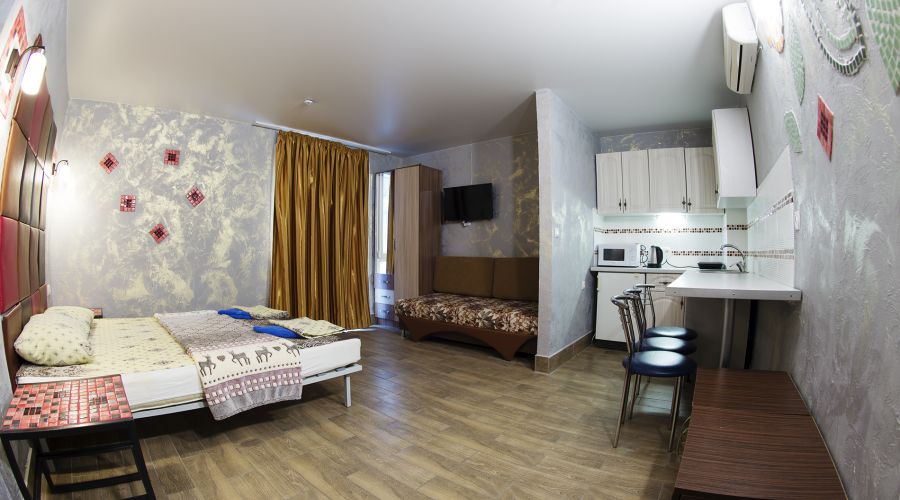 Апартаменты 2-местные 1-комнатные (3 этаж)