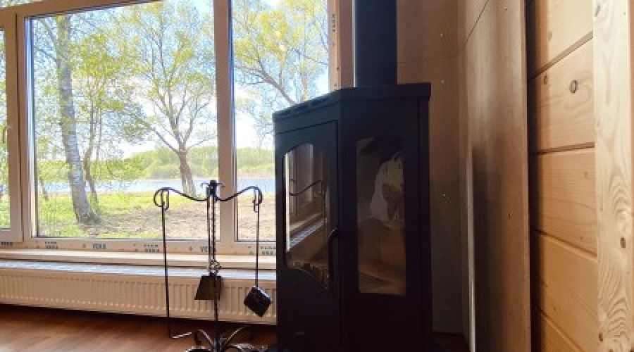 Дом 4-местный "на реке №4" с камином