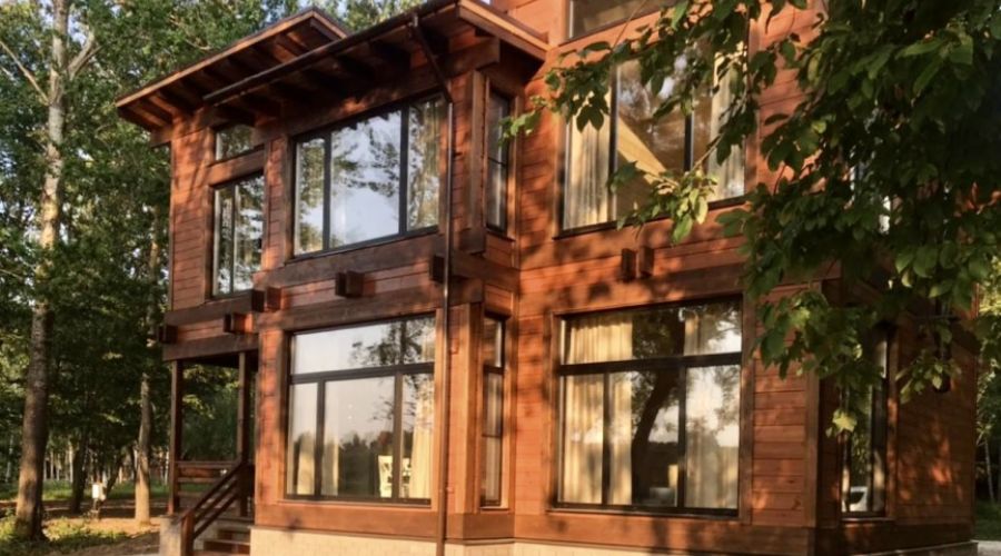 Дом 8-местный "На реке № 3" с камином