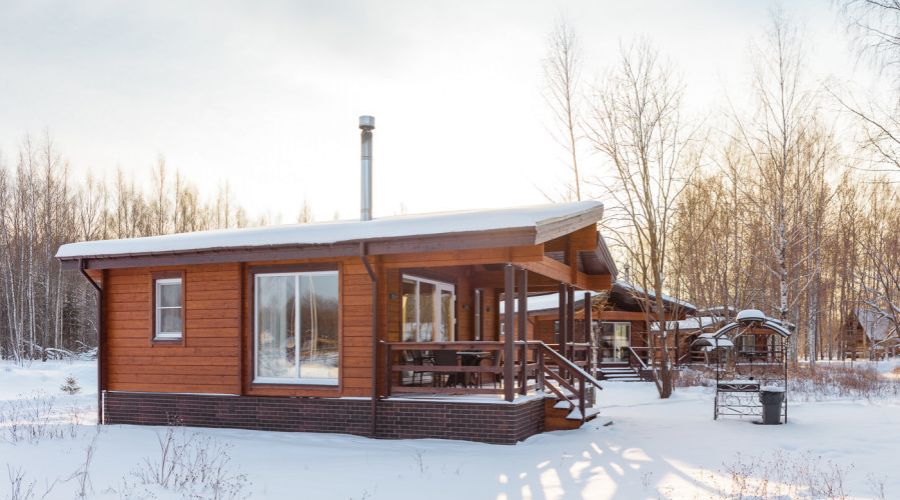 Дом 4-местный "На берегу 3,4" с камином