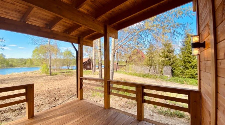 Дом 4-местный "на реке №4" с камином