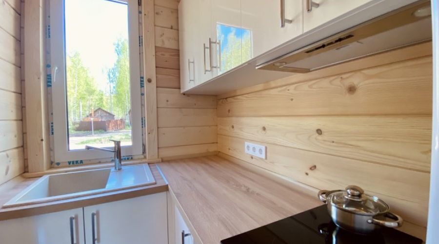 Дом 4-местный "на реке №4" с камином