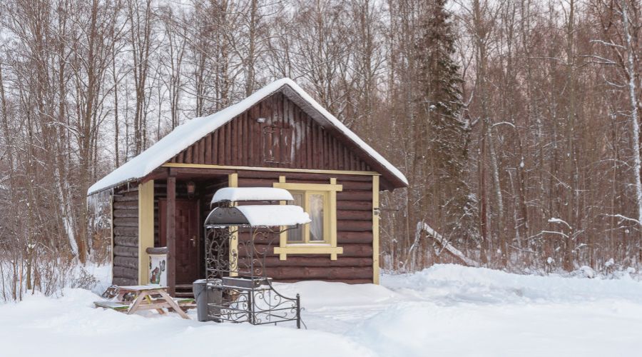 Домик 2-местный одноэтажный "Домик Охотника"