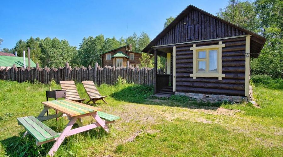 Домик 2-местный одноэтажный "Домик Охотника"