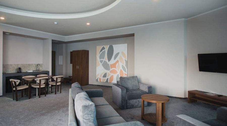 Люкс-студио Морской 2-местный 1-комнатный (корпус Sea Garden)